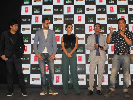 Bollywood movie Nanu Ki Jaanu trailer launched in Mumbai. Celebs like Abhay Deol, Patralekhaa, Shreyas Talpade, Sudhir Mishra and others graced the event.
