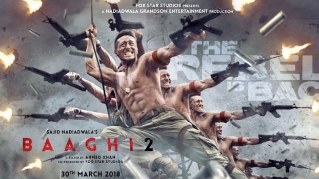 1. Biggest action film of the year: 'Baaghi 2' will showcase power-packed stunts and high octane sequences of all forms providing a variety of powerful sequences for action lovers. The action flick includes a chase sequence, an indoor hand to hand combat sequence and also an outdoor mega action sequence. The action scenes will not only include hand to hand sequences but also all kinds of explosives and weapons. Taking the action a notch higher with its second instalment Baaghi 2 will enhance the action for the audience showcasing Tiger Shroff in a more muscular avatar than the prequel.