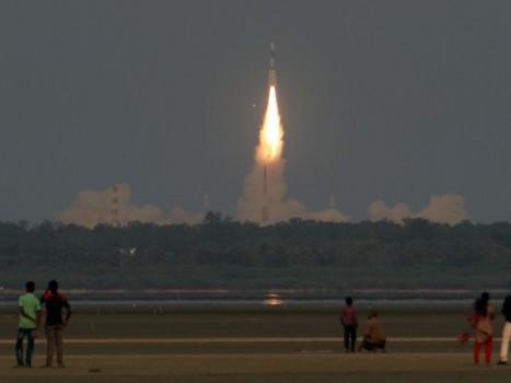 India on Thursday successfully launched the GSAT-6A satellite that would provide mobile communication facilities, using its heavy rocket Geosynchronous Satellite Launch Vehicle (GSLV-F08), in a copy book style.