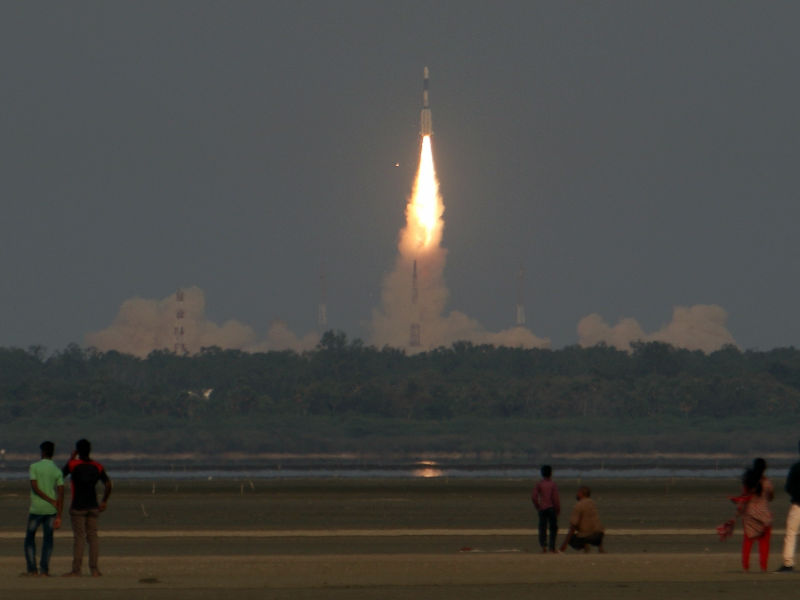 India on Thursday successfully launched the GSAT-6A satellite that would provide mobile communication facilities, using its heavy rocket Geosynchronous Satellite Launch Vehicle (GSLV-F08), in a copy book style. ISRO launches GSLV-F08,GSLV-F08,GSAT-6A,ISRO GSLV-F08/GSAT-6A satellite,GSAT-6A satellite launch,GSAT-6A satellite,GSAT-6A launch,ISRO