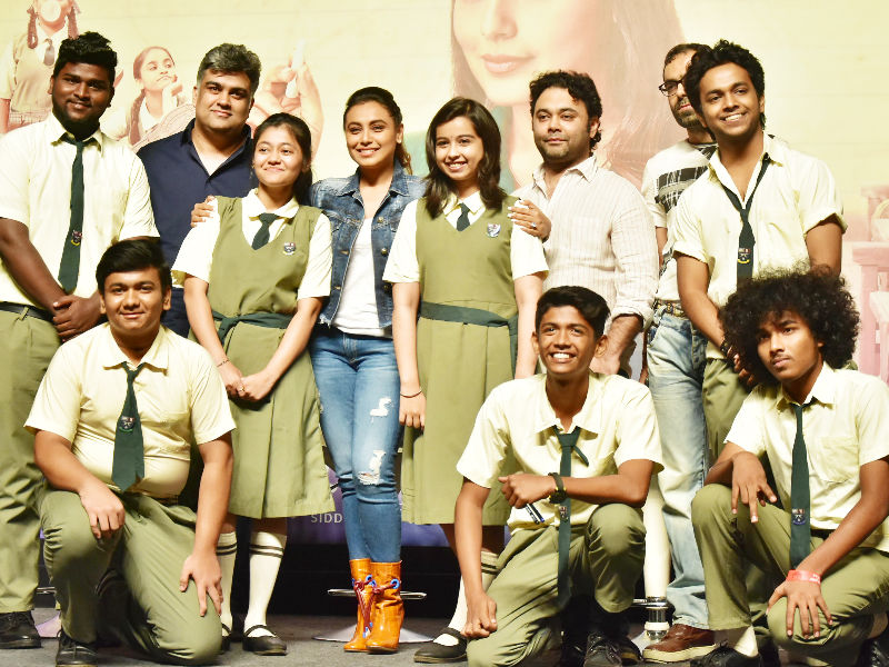 In six-days, "Hichki" has collected Rs. 22.70 crore net at the box-office, read a statement. Rani Mukerji,actress Rani Mukerji,Hichki success meet,Hichki success meet pics,Hichki success meet images,Hichki,Hichki pics,Hichki images,rani mukerji hichki