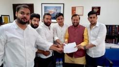 Leaders of the Congress-affiliated National Students Union of India also demanded that the affected students be given the option to re-appear in the Class 10 and 12 exams which will be re-taken by the Central Board of Secondary Education.