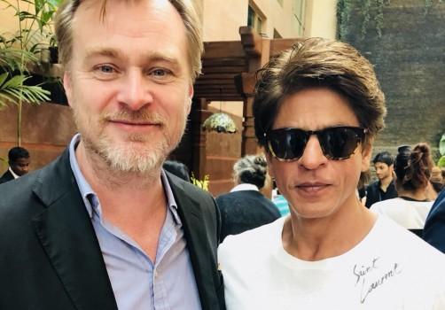 Bollywood superstar Shah Rukh Khan shares a fanboy moment with Christopher Nolan. He even shared a picture on Twitter with the caption, “My Fanboy moment. Inspiring to hear Mr.Nolan & Ms.Tacita Dean talk of the virtues of celluloid as an artist’s medium. Thanks @shividungarpur for having me over.
