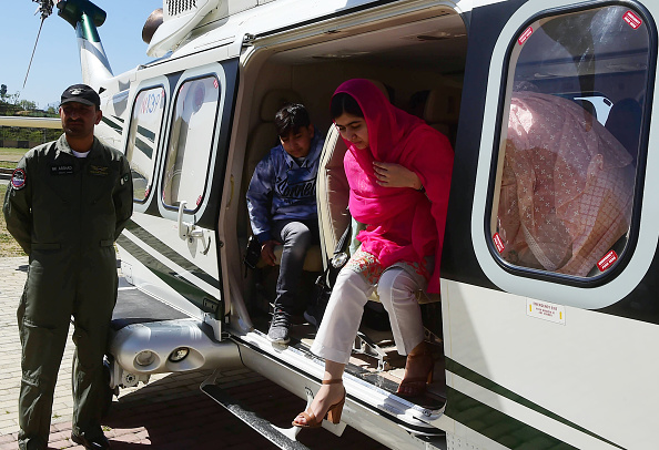 In October 2012, Malala Yousafzai - then 15 years old - was attacked when she was returning from her school. She was later flown to London for medical treatment. The activist, who is on four-day visit to Pakistan, met her friends and family before visiting the Swat Cadet College Guli Bagh, some 15 km outside of Mingora. Malala Yousafzai,education activist Malala Yousafzai,Nobel peace laureate Malala Yousafzai,Malala Yousafzai visits Pakistani,Malala Yousafzai in Pakistani,Malala Yousafzai pics,Malala Yousafzai images