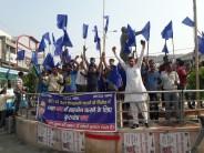 Thousands of Dalit members on Monday staged protests across Bihar on Monday against the dilution of the SC/ST Prevention of Atrocities Act, disrupting rail and road traffic, police said.
