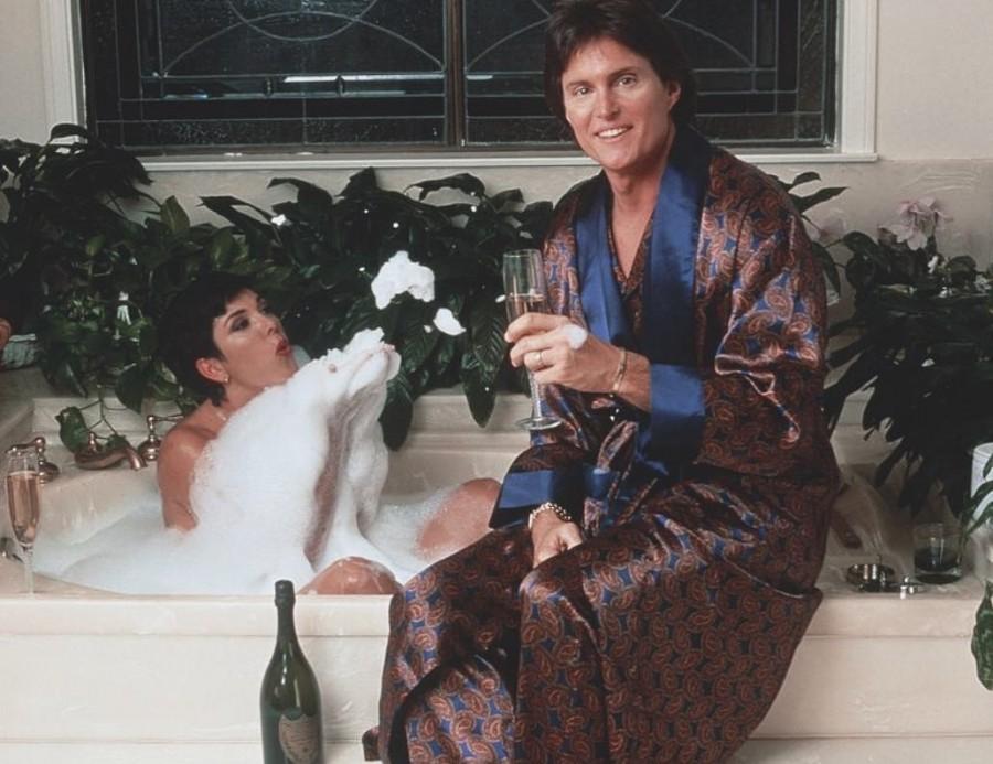 She posted a throwback photograph of Caitlyn prior to her transition from a man to a woman in 2015. In the image, Caitlyn - dressed in a silk robe - holds a glass of champagne while sitting on the edge of a bathtub where former wife Kris is appears to be nude and covered in bubbles, reports people.co.uk. Kim Kardashian,TV star Kim Kardashian,Kim Kardashian pics,Kim Kardashian images,kim kardashian instagram,Kris Jenner,Caitlyn Jenner,Kris Jenner and Caitlyn Jenner