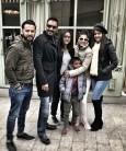 Actor Ajay Devgn celebrated his birthday here with his family and close friends. Ajay turned 49 on Monday and posted a photograph of himself along with his actress-wife Kajol and children Nysa and Yug, his "Taarzan: The Wonder Car" co-actor Vatsal Sheth and his wife Ishita Dutta.