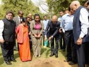 President Ram Nath Kovind on Tuesday planted a Baobab sapling, which has a life span of over 2,000 years, in the gardens of Rashtrapati Bhavan.