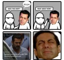 Salman Khan convicted,Salman Khan,Blackbuck poaching case,Salman Khan memes,Salman Khan funny memes,Salman Khan convicted memes