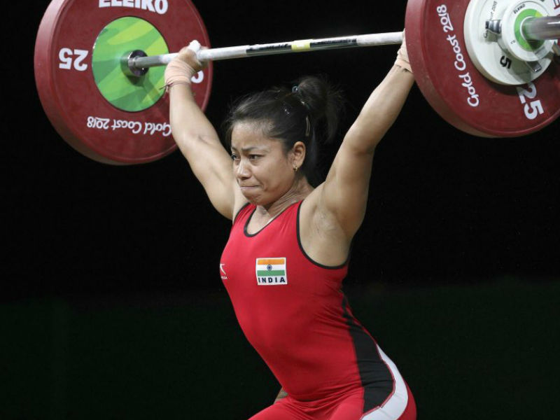 New Zealand's Rachel, who had managed 78 kg in her first attempt, joined Sanjita at the pole position by lifting 81 kg in her second attempt. But Sanjita showed her class by equalling the CWG record of 83 kg in her second attempt to regain the lead. The Kiwi, whose best lift in training has been 82 kg, made a brave and futile attempt to match the CWG record. Sanjita Chanu,lifter Sanjita Chanu,Sanjita Chanu wins gold,Commonwealth Games,Commonwealth Games 2018,21st Commonwealth Games