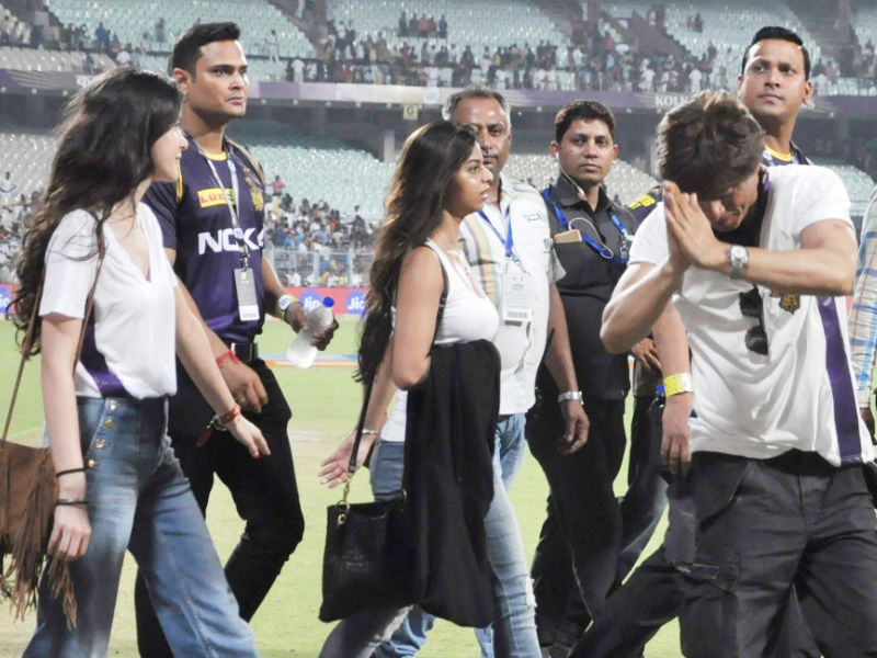 The 52-year-old has been shooting in the United States for Aanand L Rai's "Zero" which also stars Katrina Kaif and Anushka Sharma. Shah Rukh Khan,Shah Rukh Khan at IPL,Shah Rukh Khan at IPL 2018,SRK,Kolkata Knight Riders,KKR,IPL 2018,IPL 2018 pics,IPL 2018 images