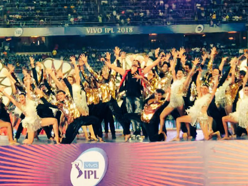 Getting the audience roaring with excitement, Hrithik Roshan's performance became the most talked about act of the evening also gaining the highest TRP amongst other acts. Hrithik Roshan,Hrithik Roshan dance,Hrithik Roshan at IPL,Superstar Hrithik Roshan,IPL,IPL 2018,IPL opening ceremony,IPL opening ceremony pics
