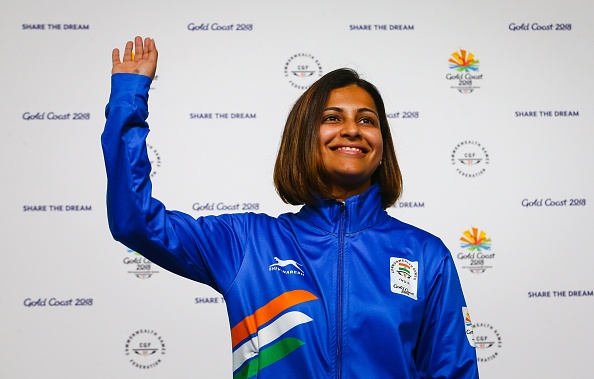 The fact that Heena managed to emerge champion on Tuesday despite an injury in her trigger finger, speaks volumes of her determination and makes the victory all the more creditable. Annu Raj Singh, the other Indian in the fray, fizzled out in the final after an excellent performance during qualification, to take the overall sixth place. Elena was the fastest off the blocks in the final and Heena was trailing behind the Australian till the fifth series. 25m pistol shooting,CWG 2018,commonwealth games 2018,Heena Sidhu,Manu Bhaker Heena Sidhu Commonwealth Games,Heena Sidhu pics,Heena Sidhu images