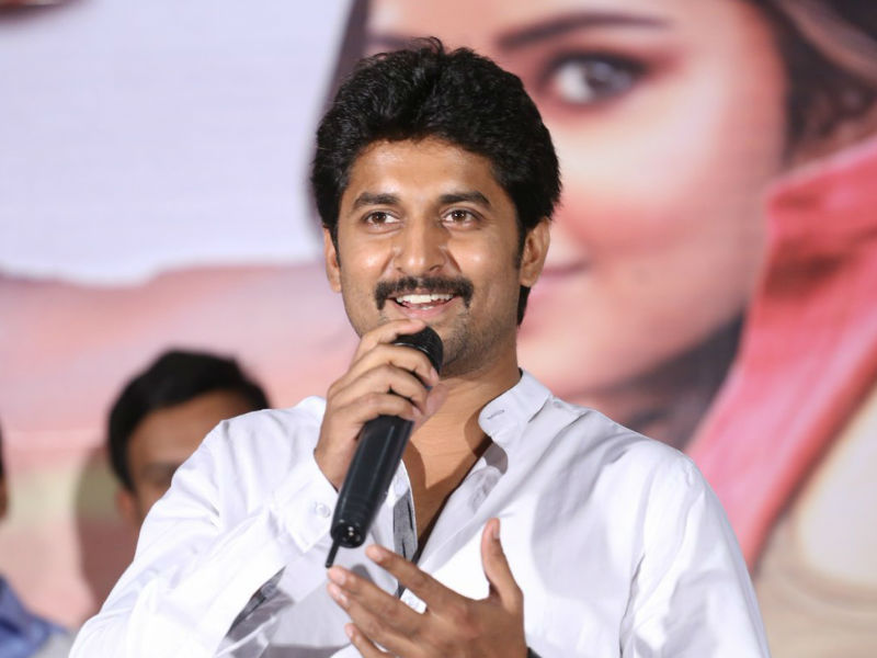 Natural star Nani plays dual role as Krishna and Arjuna in the film, written and directed by Merlapaka Gandhi. Krishnarjuna Yudham press meet,Krishnarjuna Yudham,Nani,Merlapaka Gandhi,Nani at Krishnarjuna Yudham press meet,Krishnarjuna Yudham press meet pics,Krishnarjuna Yudham press meet images,Dil Raju