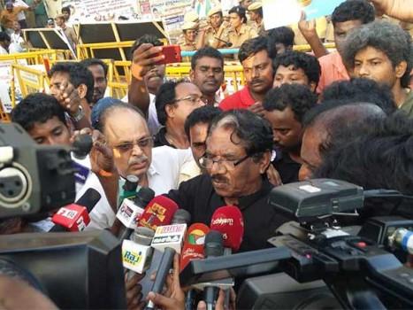 Cauvery water row: Tamil directors Bharathiraja, Vetrimaran, Gowthaman and Ameer protest against Prime Minister Modi's visit to Chennai