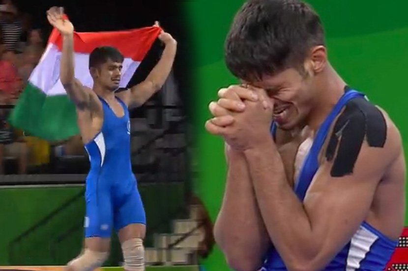 The Maharashtra wrestler showed his true class in the second round. He had increased his lead by one point in the initial stages before the Canadian scored three points to reduce the gap. Aware however, made an ankle hold to execute the classic 'fitlay' move which saw rack up eight consecutive points. Wrestler Rahul Aware,Rahul Aware,Rahul Aware wins Gold,CWG 2018,Commonwealth Games