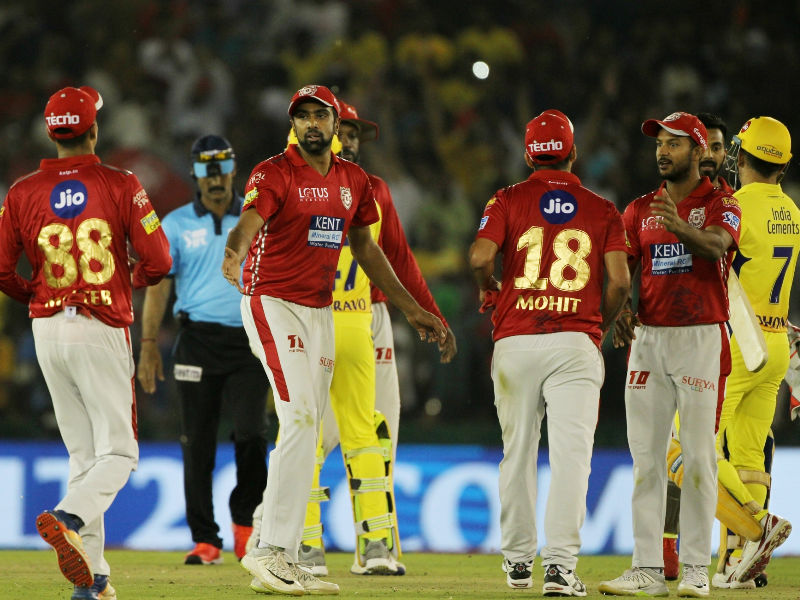 Rahul fell in the eighth over when the scoreboard was reading 96. After adding a few more runs, Gayle also departed, courtesy pacer Shane Watson, in the 12th over. The West Indian batsman slammed seven boundaries and four sixes. Mayank Agarwal (30) and Yuvraj Singh (20), then tried to maintain the pace set by the openers but in the process both departed after a good start. Kings XI Punjab beats Chennai Super Kings,Kings XI Punjab,Chennai Super Kings,Dhoni,MS Dhoni,Chris Gayle,IPL 2018,IPL,Indian Premier League