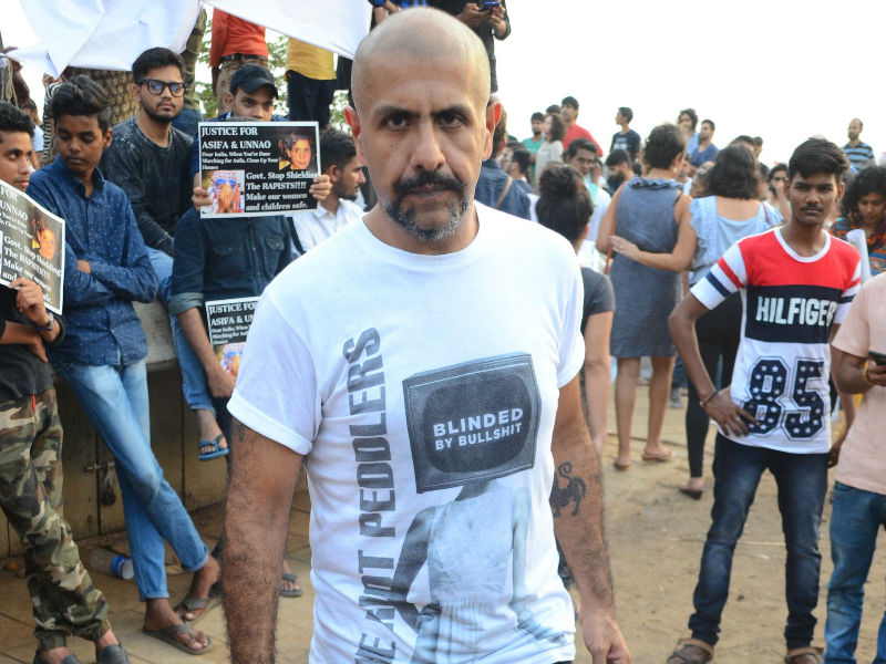 Bollywood music composer Vishal Dadlani strongly condemned Kathua rape case at the protest Twinkle Khanna,Kiran Rao,Kalki Koechlin,rape victims,Kathua,Kathua rape,kathua rape case,Kathua girl rape