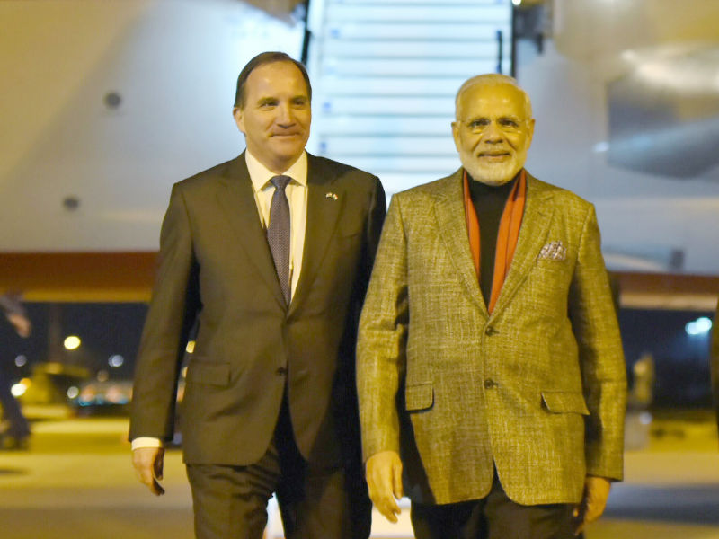 India and Sweden will on Tuesday also co-host the first ever India-Nordic Summit, where, apart from Modi and Lofven, the Prime Ministers of the other four Nordic countries of Denmark, Finland, Iceland and Norway will also be present. Modi will hold separate bilateral meetings with the leaders of the other four Nordic countries on the sidelines of the summit. From Sweden, Modi will leave for Britain where he will hold a bilateral summit with British Prime Minister Theresa May on April 18. PM Narendra Modi,Narendra Modi,Narendra Modi in Stockholm,Modi in Stockholm,Swedish PM Stefan Lofven,Stefan Lofven