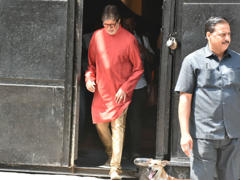 Bollywood actor Amitabh Bachchan is the brand ambassador for Kalyan Jewellers was spotted during shooting for an advertisement in Mumbai on April 16, 2018. Kalyan Jewellers is an Indian jewelry store chain owned by the Kalyan Group. Founded by TS Kalyanaraman, who started the first jewelry shop in Thrissur in 1993, Kerala. Amitabh Bachchan,actor Amitabh Bachchan,Amitabh Bachchan Kalyan Jewellers,Amitabh Bachchan Kalyan Jewellers ad,Kalyan Jewellers ad,Kalyan Jewellers,Amitabh Bachchan pics,Amitabh Bachchan images