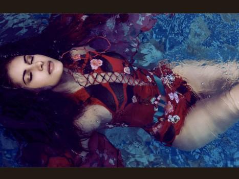 Amyra Dastur, the lead actress in the upcoming film directed by Leena Yadav, starring Rishi Kapoor sizzles in her new swimsuit shoot. The Kalaakandi actress shot with leading designers Shane and Falguni Peacock for their online magazine called Peacock. She is seen in three different looks from the designer's swimsuit line and looks like a summer queen in all of them. She is truly hot.