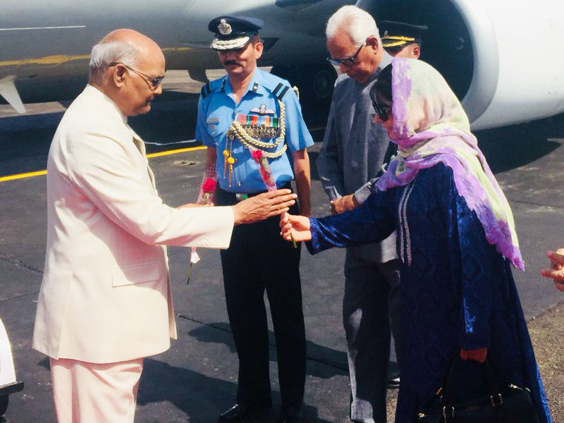 A civic reception will be held at Amar Mahal Lawns in Jammu city to honour Kovind later in the day. Vohra will host a dinner in the President's honour at the Raj Bhawan after that. Kovind will visit the Mubarak Mandi heritage site on Thursday before flying back to New Delhi, informed sources said. He had visited the Ladakh region of the state on August 21, 2017 when he presented the President's colours to Ladakh Scouts Regiment. President Ram Nath Kovind,Ram Nath Kovind,Ram Nath Kovind in Jammu and Kashmir,Ram Nath Kovind visits Jammu and Kashmir,Ram Nath Kovind pics,Ram Nath Kovind images