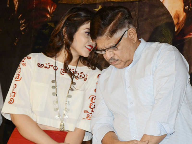 Priyanka Jawalkar and Allu Aravind get clicked during Taxiwala teaser launch in Hyderabad. Vijay Devarakonda,Priyanka Jawalkar,Malavika Nair,Taxiwala,Taxiwala teaser,Taxiwala teaser launch,Taxiwala teaser launch pics,Taxiwala teaser launch images,Taxiwala pics,Taxiwala images