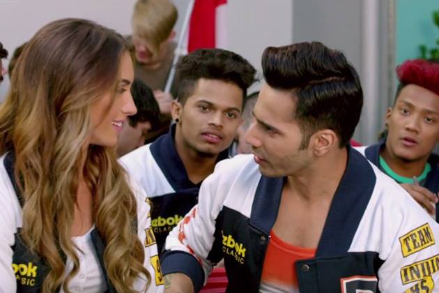 Lauren Gottlieb and Varun Dhawan in ABCD 2 Movie ABCD 2,ABCD 2 movie stills,bollywood movie ABCD 2,ABCD 2 movie pics,ABCD 2 movie images,Varun Dhawan,Shraddha Kapoor,Varun Dhawan and Shraddha Kapoor,Remo D'Souza,Siddharth Roy Kapur
