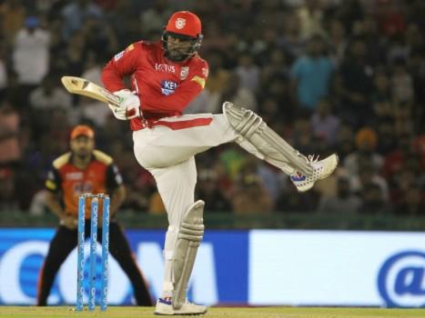 A brilliant all-round effort helped Kings XI Punjab beat Sunrisers Hyderabad by 15 runs in an Indian Premier League match here on Thursday. First, Chris Gayle's unbeaten 104-run knock helped Punjab posted a mammoth 193/3 and then, its bowlers managed to restrict the visitors to 178/4 in their allotted 20 overs. Chasing a massive target, Hyderabad never looked in contention as the visitors lost wickets at regular intervals. Hyderabad's in-form opener Shikhar Dhawan got injured on his first ball and from then, the required rate kept on increasing and none of the batsmen scored freely.