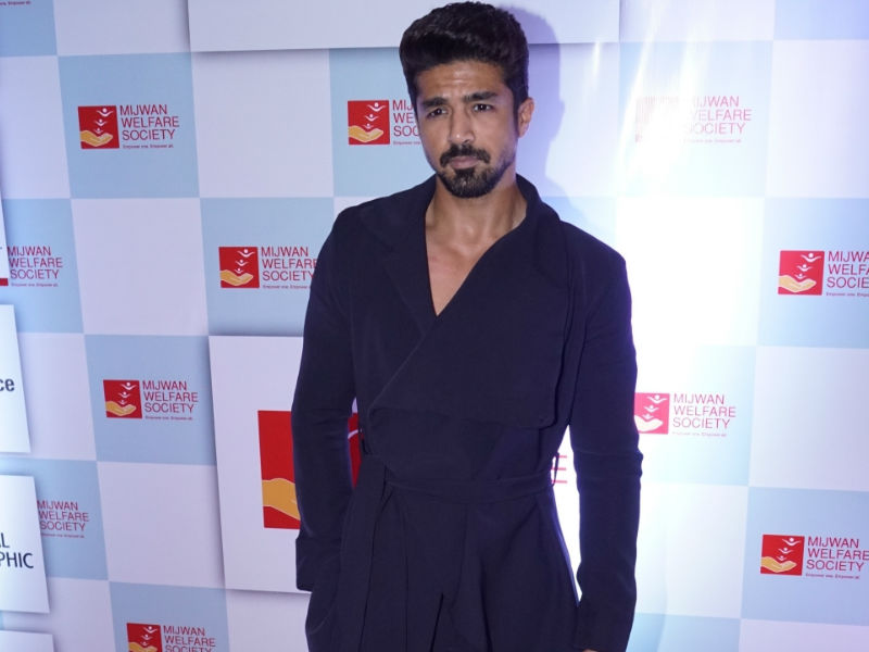 Actor Saqib Saleem poses for a photo on his arrival at Manish Malhotra's fashion show in Mumbai on April 19, 2018. Mouni Roy,Sonakshi Sinha,Sooraj Pancholi,Nandita Das,Sonali Bendre,Manish Malhotra,Manish Malhotra show,celebs at Manish Malhotra show,Manish Malhotra show pics,Manish Malhotra show images