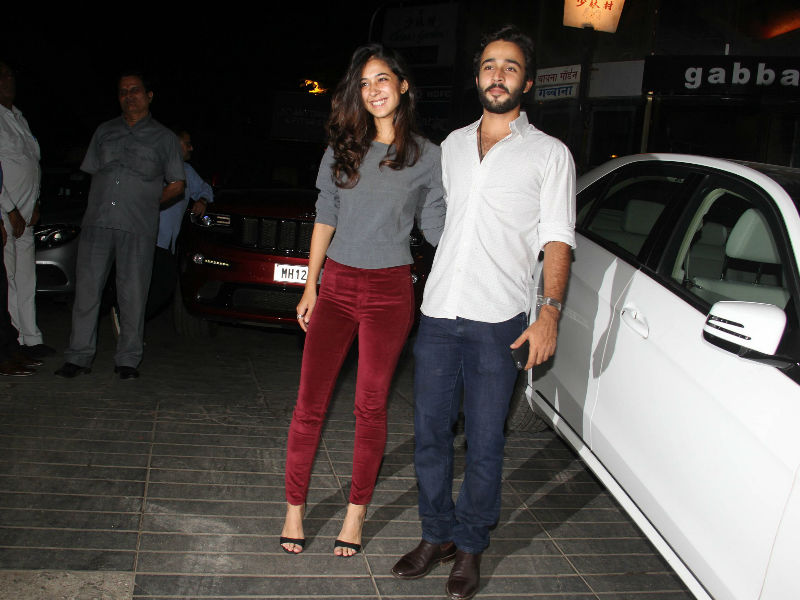 Shaira Laura Kapoor and Zahan Prithviraj Kapoor get papped as they arrive for the birthday party of Babita Kapoor in Mumbai. Kareena Kapoor Khan,babita kapoor 70th birthday photos,karisma kapoor,kareena kapoor khan saif ali khan,Babita Kapoor,Babita Kapoor's birthday,celebs at Babita Kapoor,Babita Kapoor birthday pics,Babita Kapoor birthday images