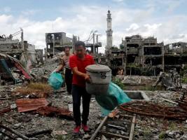 Battle against Islamic State,Islamic State,Marawi,Residents returns to Marawi,Islamic State militants,Philippines