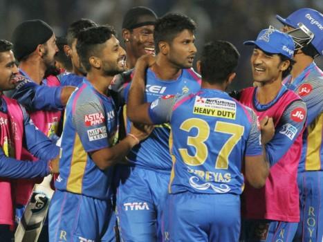 K. Gowthams quickfire 33 not out off 11 deliveries helped Rajasthan Royals overcome Mumbai Indians by three wickets here on Sunday as they ended their two-match losing streak in the Indian Premier League (IPL). In pursuit of Mumbai's 167/7, powered by half-centuries from Suryakumar Yadav and Ishan Kishan, Rajasthan were in trouble having lost six wickets for 125 runs till 17.1 overs. But 29-year-old Karnataka bowling all-rounder Gowtham whacked four fours and two sixes to see Rajasthan overhaul Mumbai target with two deliveries to spare. Earlier in the first innings, Yadav and Kishan put on an excellent batting display to add 129 runs between them off 82 deliveries coming together after the early departure of Mumbai opener Evin Lewis.