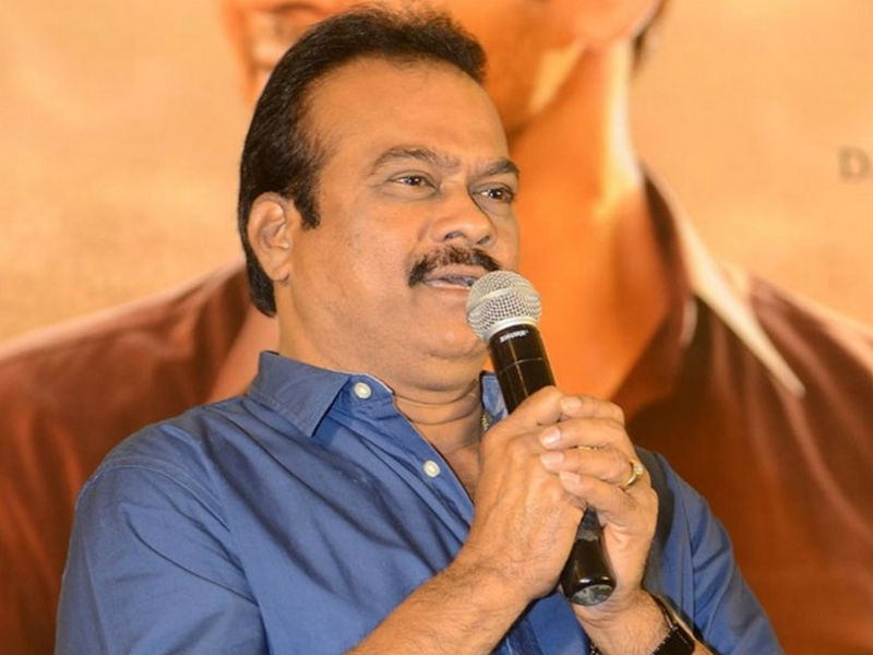 Producer DVV Danayya addresses media during Bharat Ane Nenu success meet. Mahesh Babu,Kiara Advani,Koratala Siva,Bharat Ane Nenu success meet,Bharat Ane Nenu,Bharat Ane Nenu success meet pics,Bharat Ane Nenu success meet images,Bharat Ane Nenu success meet stills