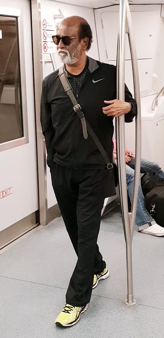 Rajinikanth will return to Chennai after two weeks ahead of Kaala audio launch, which is slated to release on June 7. Rajnikanth,Rajnikanth in US,Rajnikanth in United States,Thalaivar Rajnikanth,Kaala,Kaala actor,Rajnikanth stylish pics,Rajnikanth stylish images,Rajnikanth viral pics,Rajnikanth viral images
