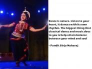 International Dance Day or World Dance Day is celebrated on 29 April. It was first introduced in 1982 by the International Dance Council (CID, Conseil International de la Danse), in collaboration with Unesco and is aimed at attracting the public's attention to the art of dance and its various forms. Here are some best quotes, messages, wishes, and greetings to share with family and friends. 1) Dance is nature. Listen to your heart, it dances with its own rhythm. The biggest thing that classical dance and music does to you is help attain balance between your mind and soul – Pandit Birju Maharaj