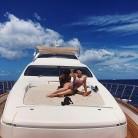 Reality TV star Kylie Jenner is bouncing back to her pre-pregnancy body just three months after giving birth to daughter Stormi Webster. The proud mother, 20, shared a photograph of her beach body on Instagram on Tuesday, while aboard a yacht with boyfriend Travis Scott. The couple is currently vacationing in Turks and Caicos with their daughter. "MIA," the Kylie Cosmetics founder wrote in the caption. In the photo, Jenner is seen in a pink one-piece Christian Dior bathing suit while looking over her shoulder with her phone in one hand.