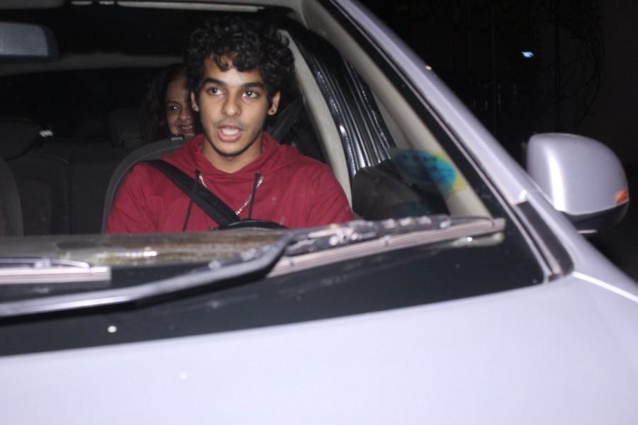 Ishaan Khatter arrives at 102 Not Out special screening in Mumbai. Amitabh Bachchan and Rishi Kapoor,Amitabh Bachchan,Rishi Kapoor,Abhishek Bachchan,Aishwarya Rai,Ranbir Kapoor,Taapsee Pannu,102 Not Out,102 Not Out special screening,102 Not Out special screening pics,102 Not Out special screening images,102 Not Out pics