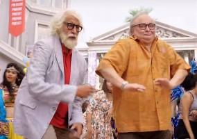Amitabh Bachchan and Rishi Kapoor,Amitabh Bachchan,Rishi Kapoor,102 not out,102 not out movie stills,102 not out movie pics,102 not out movie images,102 not out review,102 not out movie review,102 not out box office