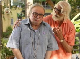 Amitabh Bachchan and Rishi Kapoor,Amitabh Bachchan,Rishi Kapoor,102 not out,102 not out movie stills,102 not out movie pics,102 not out movie images,102 not out review,102 not out movie review,102 not out box office