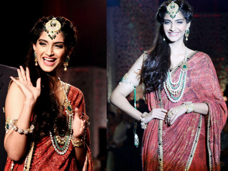 3) Sonam Kapoor walks the runway at the Grand Finale show on day 5 of India International Jewellery Week 2013 at the Hotel Grand Hyatt on August 8, 2013 in Mumbai, India. Sonam Kapoor wedding,Sonam Kapoor marriage,Veere Di Wedding actress,Sonam Kapoor bride,Sonam Kapoor bride look,Sonam Kapoor bride look pics,Sonam Kapoor bride look images,sonam kapoor anand ahuja,Sonam Kapoor wedding pics,Sonam Kapoor wedding images,Sonam