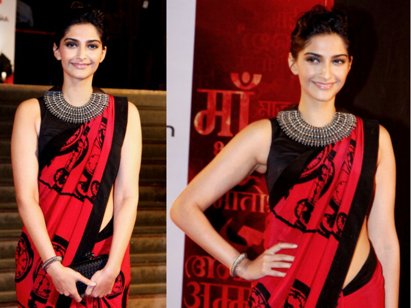 5) Indian Bollywood film actress Sonam Kapoor poses at the premier of the Hindi film 'Mai' in Mumbai on January 31, 2013. Sonam Kapoor wedding,Sonam Kapoor marriage,Veere Di Wedding actress,Sonam Kapoor bride,Sonam Kapoor bride look,Sonam Kapoor bride look pics,Sonam Kapoor bride look images,sonam kapoor anand ahuja,Sonam Kapoor wedding pics,Sonam Kapoor wedding images,Sonam