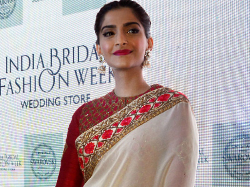 12) Sonam Kapoor at the launch of the first Wedding clothes store by Indian Bridal Fashion Week in New Delhi. Sonam Kapoor wedding,Sonam Kapoor marriage,Veere Di Wedding actress,Sonam Kapoor bride,Sonam Kapoor bride look,Sonam Kapoor bride look pics,Sonam Kapoor bride look images,sonam kapoor anand ahuja,Sonam Kapoor wedding pics,Sonam Kapoor wedding images,Sonam