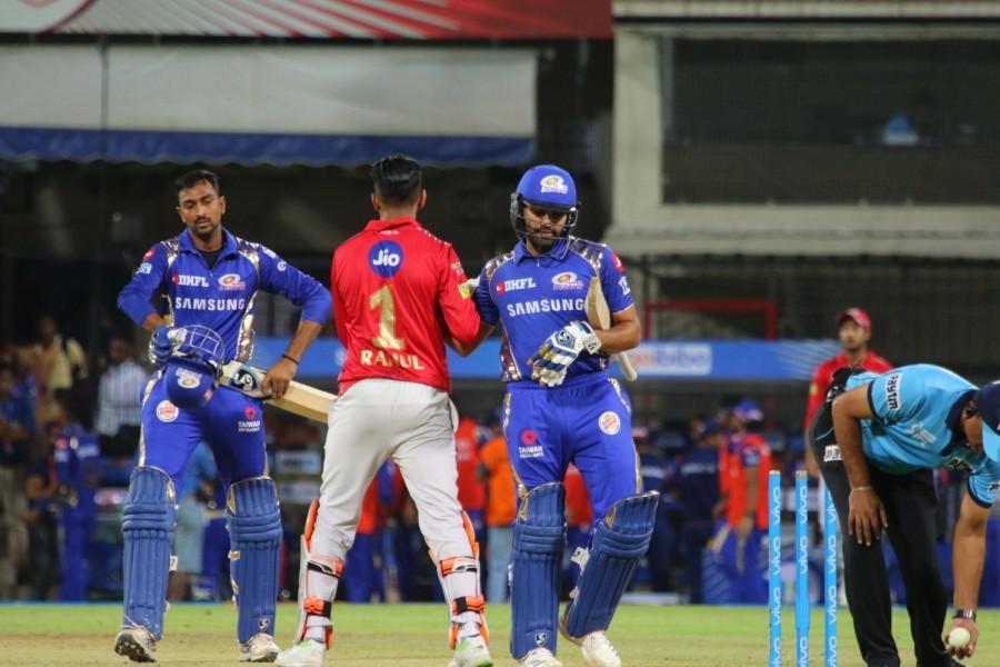 New batsman Ishan Kishan (25) and SuryaKumar then joined hands and played sensibly. The duo also managed to hit few beautifully crafted shots. But just when things seemed good in the middle, in-form SuryaKumar was dismissed by Marcus Stoinis in the 12th over when scoreboard was reading 80. His 42-ball knock was laced with six boundaries and three sixes. Hardik Pandya also contributed but failed to make a good start count as he was sent packing in the 13th over. He played 13 balls and slammed 23 runs. Mumbai Indians beat Kings XI Punjab,Mumbai Indians,Kings XI Punjab,Indian Premier League,Indian Premier League 2018,IPL 2018,IPL 2018 pics,IPL 2018 images