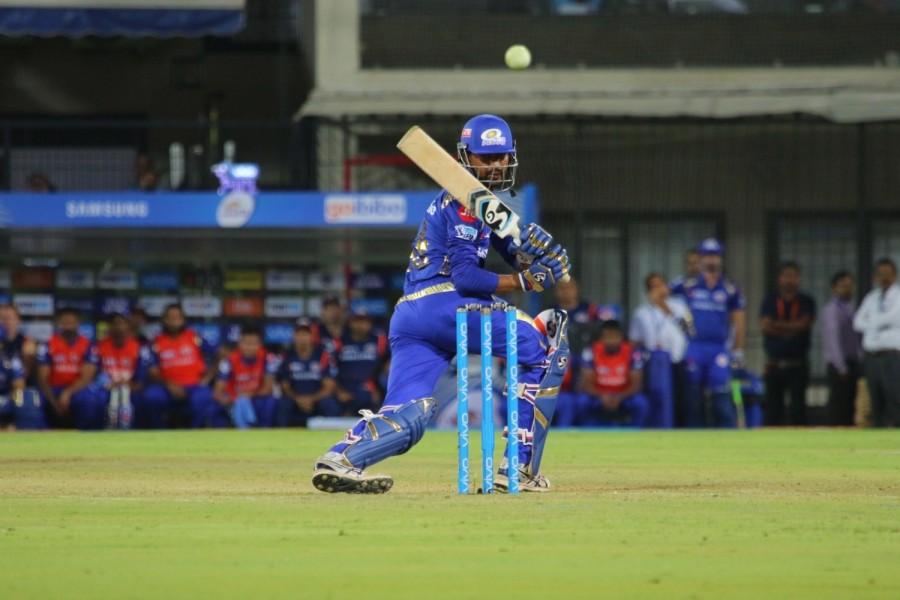 Stoinis then played a cameo of a 15-ball 29, while Mayank Agarwal chipped in with 11 runs down the order to help Punjab reach a healthy score. For Mumbai, McClenaghan, Bumrah, Hardik, Markande and Cutting bagged a wicket each. Mumbai Indians beat Kings XI Punjab,Mumbai Indians,Kings XI Punjab,Indian Premier League,Indian Premier League 2018,IPL 2018,IPL 2018 pics,IPL 2018 images