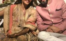 Veteran actor Anil Kapoor's house here buzzed with celebrities and festivities as his daughter and actress Sonam Kapoor' wedding revelry began with a mehendi ceremony. Close friends and family members thronged the house which was adorned by lights and soaked in the festive fervour. Among Bollywood celebrities, there were Jacqueline Fernandez, Siddhanth Kapoor, Rani Mukerji, Varun Dhawan and filmmaker Karan Johar. Designer Kunal Rawal too was seen at the celebrations.