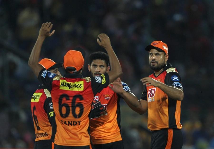 Teenage sensation Prithvi Shaw's 65-run knock followed by skipper Shreyas Iyer's 44 helped Delhi post a moderate 163/5. But Hyderabad rode on useful contributions from Alex Hales (45 off 31 deliveries), Shikhar Dhawan (33 off 30), captain Kane Williamson (32 not out off 30), Yusuf Pathan (27 not out off 12) and Manish Pandey (21 off 17) to overhaul the target with seven wickets and a ball to spare. Following the win over seventh-placed Delhi, Hyderabad have 14 points - same as Chennai Super Kings but are ahead on net run rate. For Delhi, the loss could mean that their hopes for making it to the playoffs are over as they have six points from 10 games. Sunrisers Hyderabad,Delhi Daredevils,Sunrisers Hyderabad beats Delhi Daredevils,Indian Premier League,Indian Premier League2018,IPL 2018,IPL 2018 pics,IPL 2018 images