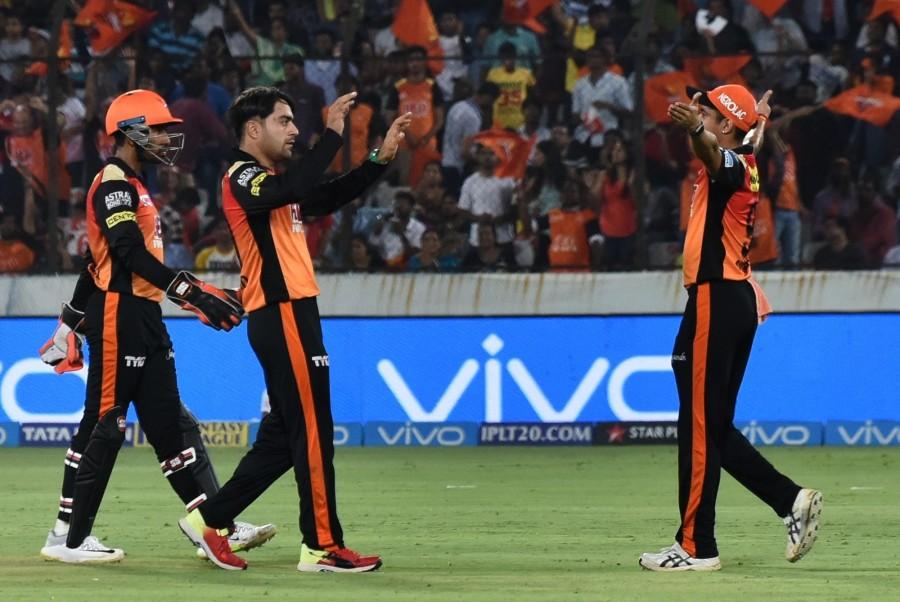During the chase, Englishman Hales (45 off 31 deliveries) and Dhawan (33 off 30) provided 76 runs from nine overs for the opening wicket to set the perfect base for the chase. Both were bowled by leg-spinner Amit Mishra as Hyderabad lost the openers with 86 on the board after 11 overs. Then, Pandey and Williamson stitched together a 46-run stand for the second wicket to put Hyderabad on the road to victory. With 32 required off three overs, Liam Plunkett removed Pandey and conceded only four runs in the 18th over to make it harder for the hosts. In the penultimate over, Trent Boult conceded 14 runs, including a six and a four to Yusuf Pathan, as the hosts needed 14 from the final over. Sunrisers Hyderabad,Delhi Daredevils,Sunrisers Hyderabad beats Delhi Daredevils,Indian Premier League,Indian Premier League2018,IPL 2018,IPL 2018 pics,IPL 2018 images
