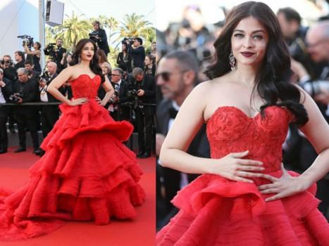 Aishwarya Rai attends the '120 Beats Per Minute (120 Battements Par Minute)' screening during the 70th annual Cannes Film Festival at on May 27, 2017 in Cannes, France.