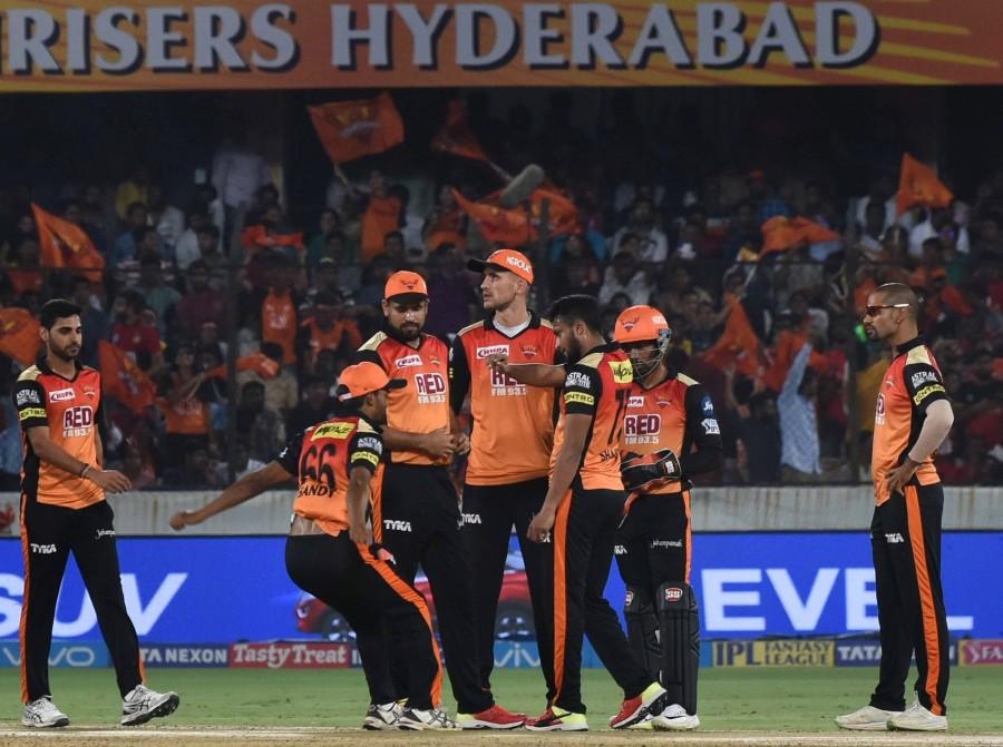 Siraj accounted for the key wickets of opener Shikhar Dhawan (13), Yusuf Pathan (12) and Wriddhiman Saha (8) even as Southee started the proceedings with the wicket of the other opener Alex Hales (5) and came back to remove Shakib (35) and Sandeep Sharma (0), as the home side could manage just 41 runs losing seven wickets in the final five overs. Put in to bat, Hyderabad skipper Kane Williamson (56 off 39 balls) raged a lone battle with a defiant half century, despite losing his partners at regular intervals before Shakib joined him to forge a 64-run partnership for the fourth wicket and take the side past the 100-run mark. Sunrisers Hyderabad beat Royal Challengers Bangalore,SRH beats RCB,Virat Kohli,Indian Premier League,Indian Premier League 2018,IPL 2018,IPL 2018 pics,IPL 2018 images